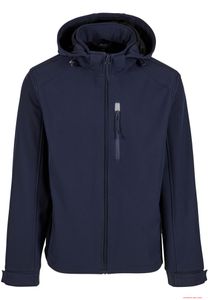 funktionale Brandit Herren Softshelljacke Hurricane Navy