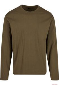 klassisches Brandit Premium Longsleeve Shirt Oliv