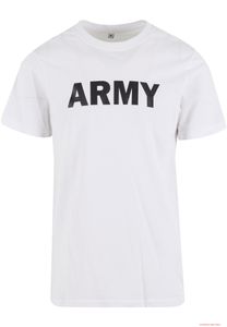 T-shirt classica Brandit Army bianca