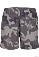Pantaloncini da bagno classici da uomo Brandit, mimetici grigi