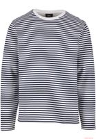 klassischer Brandit Marine Strickpullover Navy Weiß