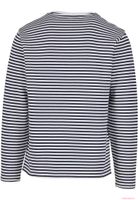 klassischer Brandit Marine Strickpullover Navy Weiß