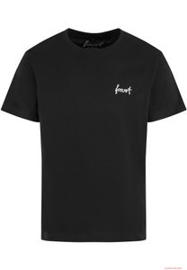 T-shirt classica Forvert girocollo Salinas nera