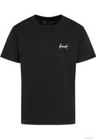 T-shirt classica Forvert girocollo Salinas nera