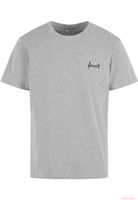 T-shirt classica Forvert girocollo Salinas grigio melange