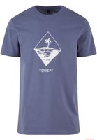 T-shirt classica Forvert Morro Bay Vintage Blue