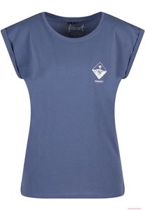 Elegante t-shirt da donna Forvert Pasadena Vintage Blue