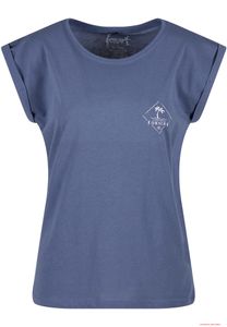 Elegante t-shirt da donna Forvert Mojave Vintage Blue