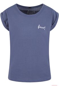 Elegante t-shirt da donna Forvert Santa Maria Vintage Blue