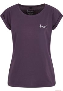 Elegante t-shirt da donna Forvert Santa Maria Purple Night
