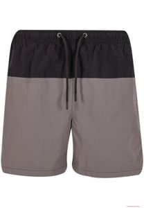 Costume da bagno classico da uomo Brandit, nero e grigio