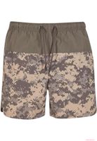 klassische Brandit Herren Badeshorts Oliv AT-Digital