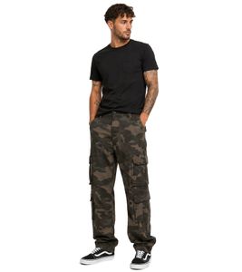 Pantalon cargo robuste pour homme Brandit Pure Vintage Pantalon en coton au look vintage Dark Camo
