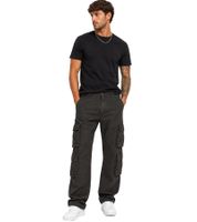 Pantalones cargo para hombre Brandit Pure Vintage pantalones de algodón con estilo vintage antracita