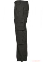 Pantalones cargo para hombre Brandit Pure Vintage pantalones de algodón con estilo vintage antracita
