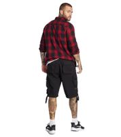 robuste Brandit Savage Vintage Herren Cargo Shorts Baumwoll-Bermuda B2001-00007 Schwarz