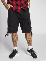 robuste Brandit Savage Vintage Herren Cargo Shorts Baumwoll-Bermuda B2001-00007 Schwarz