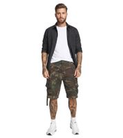 Short cargo vintage pour homme Brandit Savage, bermuda en coton, vert camouflage B2001-00992