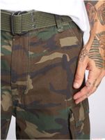 Short cargo vintage pour homme Brandit Savage, bermuda en coton, vert camouflage B2001-00992