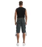 robuste Brandit Savage Vintage Herren Cargo Shorts Baumwoll-Bermuda B2001-01745 Anthrazit-Grau