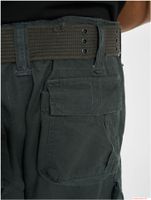 robuste Brandit Savage Vintage Herren Cargo Shorts Baumwoll-Bermuda B2001-01745 Anthrazit-Grau