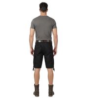 Order rugged Brandit Vintage Cargo Shorts online – military-style cotton Bermuda shorts (B2002-00007, Black)