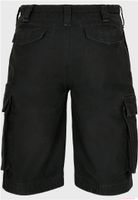 Order rugged Brandit Vintage Cargo Shorts online – military-style cotton Bermuda shorts (B2002-00007, Black)