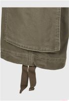 Short cargo vintage Brandit résistant, bermuda d'été style militaire, en coton vert olive B2002-00176