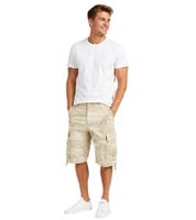 robuste Brandit Vintage Cargo Shorts Sommer-Bermuda im Military-Style Baumwoll-Shorts B2002-02611 Camouflage Beige