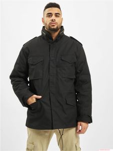 Chaqueta clásica Brandit M65 para hombre, estilo militar estadounidense, con chaqueta interior independiente, color negro urbano (B3108)
