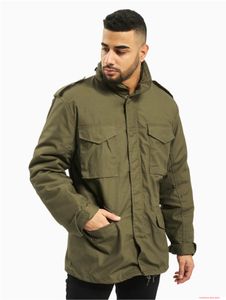 Chaqueta clásica Brandit M65 para hombre, estilo militar estadounidense, con chaqueta interior independiente, color verde oliva urbano (B3108)