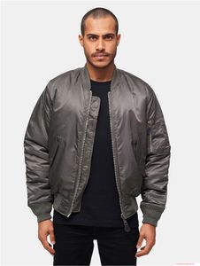 Chaqueta bomber clásica Brandit MA1, reversible 2 en 1 para hombre, B3149, antracita/naranja