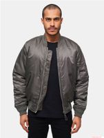 Chaqueta bomber clásica Brandit MA1, reversible 2 en 1 para hombre, B3149, antracita/naranja