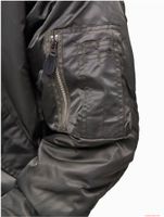 Chaqueta bomber clásica Brandit MA1, reversible 2 en 1 para hombre, B3149, antracita/naranja