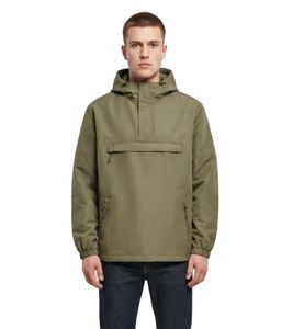 Coupe-vent d'été léger pour homme Brandit, veste à capuche déperlante B3162 vert olive