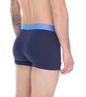 Paquete de 4 bóxers para hombre U.S. POLO ASSN., ropa interior transpirable de algodón 011601_US16133_02 999 Azul oscuro/Azul claro/Rojo