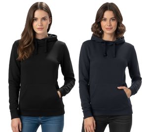 zeitloser Helly Hansen Hoodie Damen Sweat-Shirt mit Kapuze und Tasche 280 g/m² 79215 Schwarz oder Dunkelblau