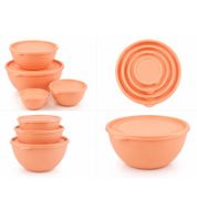 Practical 4-Liter Food Storage Container with Lid – Large Plastic Bowl for Storing Salads, Fruit & Food Orange/Peach
Practical 4-Liter Food Storage Container with Lid – Large Plastic Bowl for Storing Salads, Fruit & Food Orange/Peach