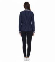 Blazer femme AjC - Veste tailleur à un bouton - Noir ou marine