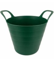 Pratica bacinella universale/flexi da 30 litri con maniglie ergonomiche per il trasporto, adatta anche come cesto da giardino/cesto per la biancheria, dimensioni approssimative: 54 x 42 x 36 cm - Colore non disponibile
