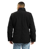 Veste de terrain Brandit M65 Giant, robuste et élégante, idéale pour la mi-saison. Veste en coton avec capuche, référence B3101, coloris noir ou bleu marine.