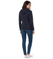alltagstaugliche Helly Hansen Damen Sweat-Jacke mit Kapuze Zip-Hoodie mit Taschen 280 g/m² 79217 in Schwarz oder Dunkelblau