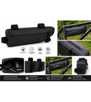 Wasserdichte Fahrradtasche für MTB, Trekking- & Rennrad Bike-Tasche Fahrrad-Organizer Schwarz