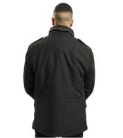 klassische Build Your Brand M65 Herren US-Feldjacke mit separater Innenjacke Baumwoll-Jacke in Navy-Blau, Grau/Schwarz/Weiß, Oliv-Grün und Schwarz 