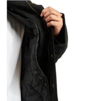 klassische Build Your Brand M65 Herren US-Feldjacke mit separater Innenjacke Baumwoll-Jacke in Navy-Blau, Grau/Schwarz/Weiß, Oliv-Grün und Schwarz 