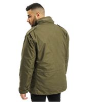 klassische Build Your Brand M65 Herren US-Feldjacke mit separater Innenjacke Baumwoll-Jacke in Navy-Blau, Grau/Schwarz/Weiß, Oliv-Grün und Schwarz 