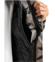 klassische Build Your Brand M65 Herren US-Feldjacke mit separater Innenjacke Baumwoll-Jacke in Navy-Blau, Grau/Schwarz/Weiß, Oliv-Grün und Schwarz 