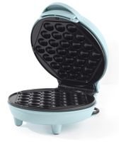 giles & posner Bubble-Waffeleisen mit PFAS-freie Antihaftbeschichtung Bubble-Waffelautomat 750W EK6663GSBLVDE Blau