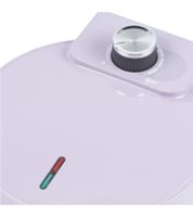 giles & posner Herz-Waffeleisen mit einstellbarer Temperaturregelung Herz-Waffelautomat PFAS-freie Antihaftbeschichtung 750W EK6701GSPPVDE Lila