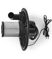 Aspiracenere senza sacco Nedis con filtro HEPA, contenitore da 18 litri, 800 W, VCAC118BK, nero